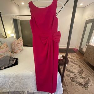 NWT Eliza J Pink Column Gown s6